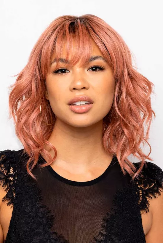 Breezy Wavez Dusty Rose